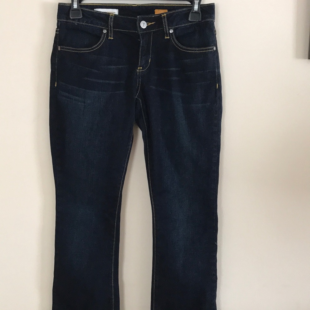 Anthropologie Pilcro | low rise boot cut jeans